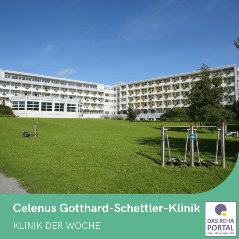 Außenansicht der Celenus Gotthard-Schettler-Klinik in Bad Schönborn.