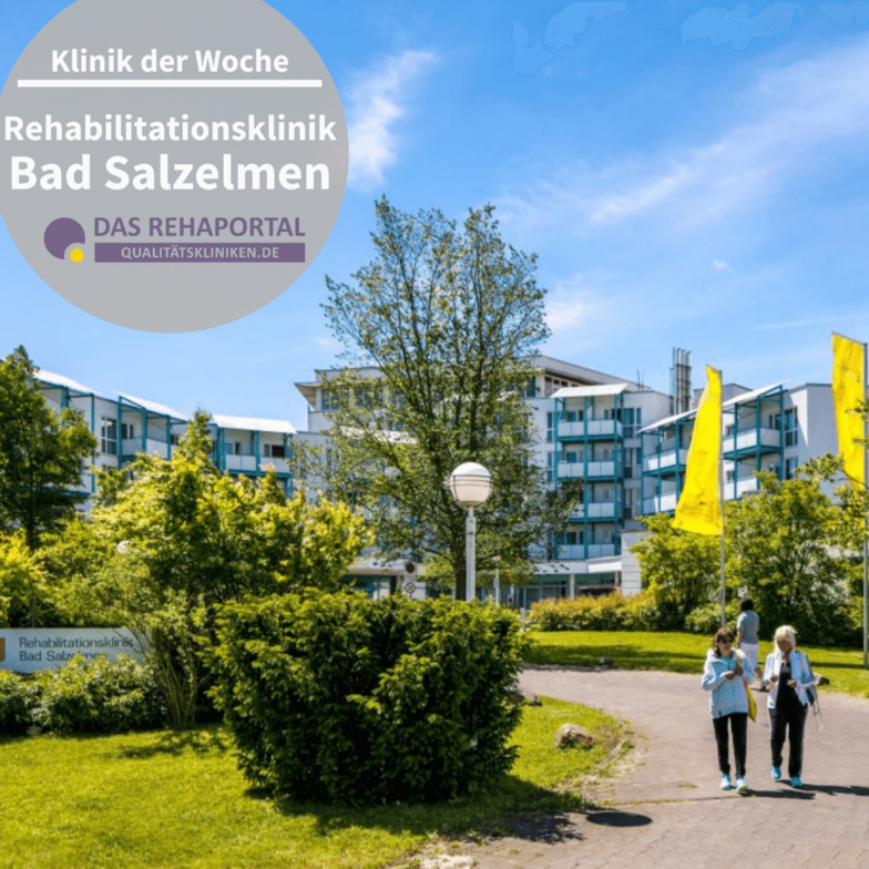 Außenansicht der Rehabilitationsklinik Bad Salzelmen in Schönebeck.