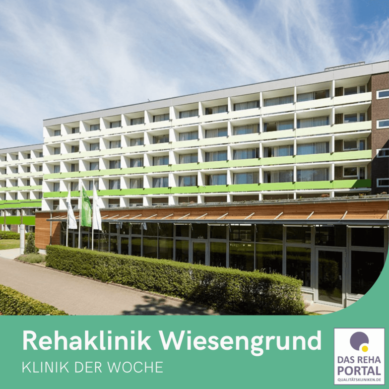 Außenansicht der Rehaklinik Wiesengrund in Bad Sassendorf.