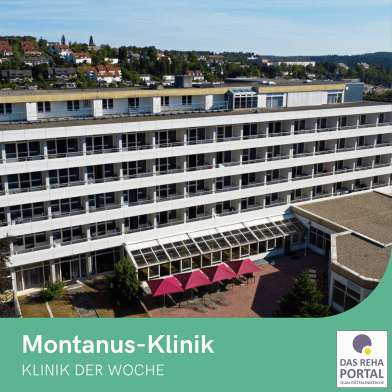 Außenansicht der Montanus-Klinik in Bad Schwalbach.