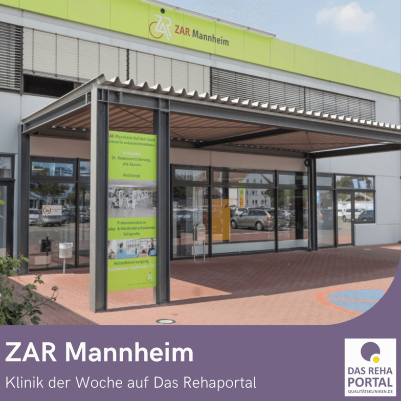 Klinikansicht ZAR Mannheim