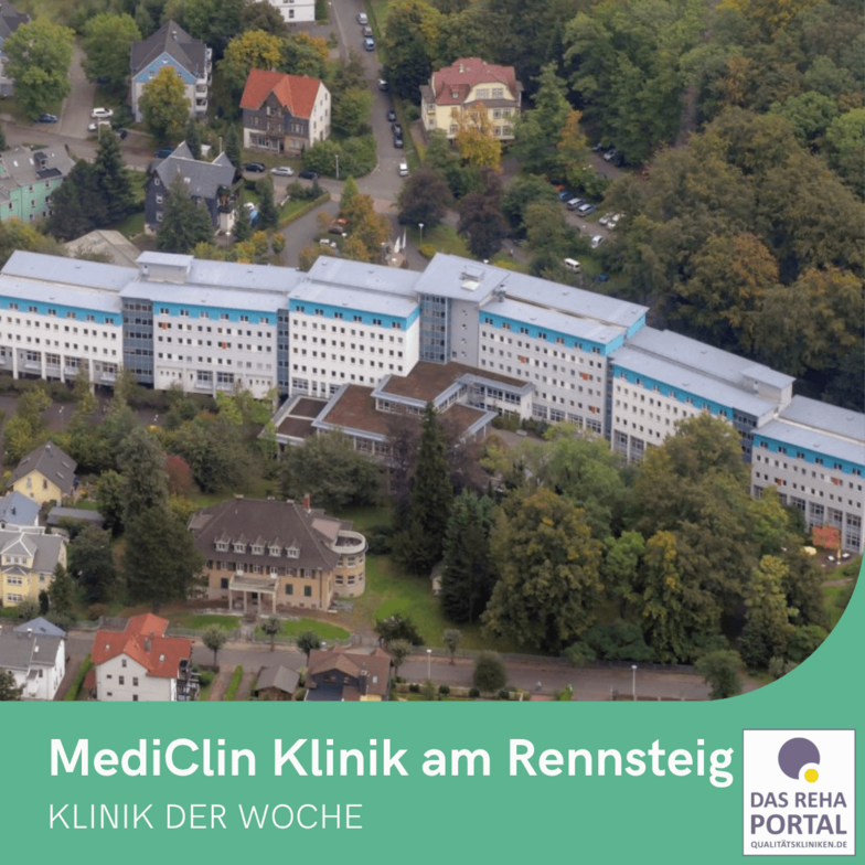 Außenansicht der MediClin Klinik am Rennsteig in Bad Tabarz.