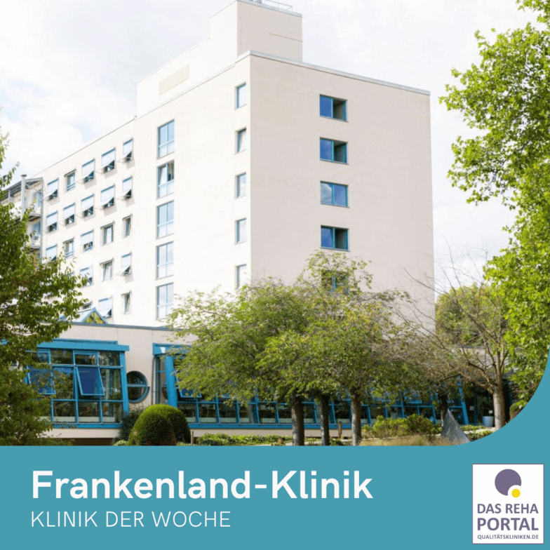 Außenansicht der Frankenland-Klinik in Bad Windersheim.