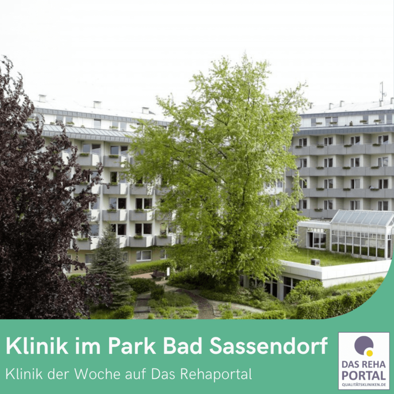 Außenansicht der Klinik im Park Bad Sassendorf.