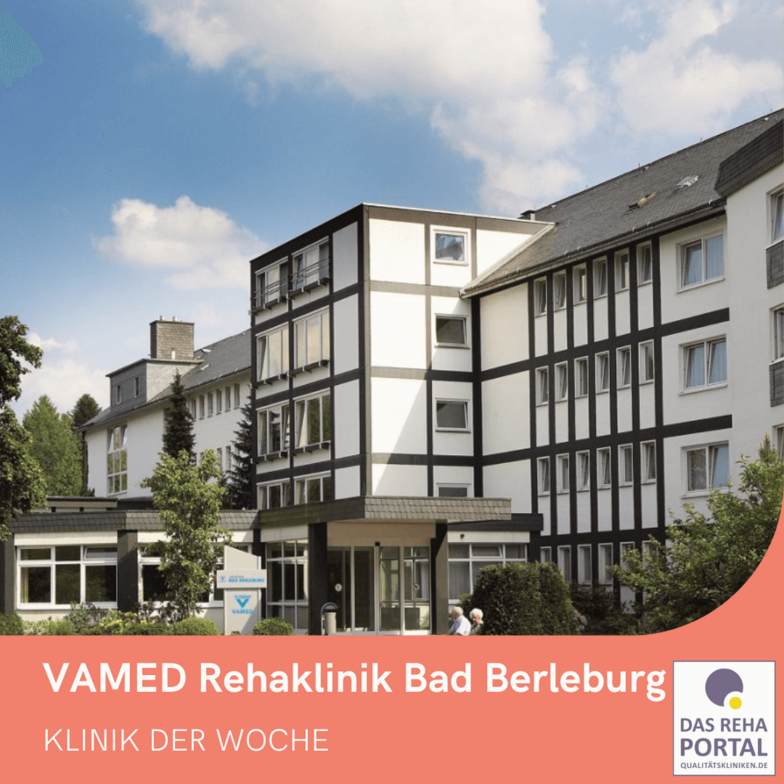 Außenansicht der VAMED Rehaklinik Bad Berleburg.