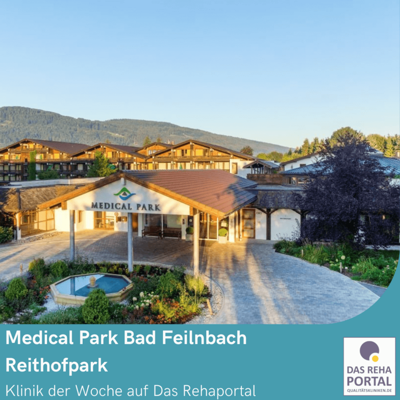 Außenansicht des Medical Park Bad Feilnbach Reithofpark.
