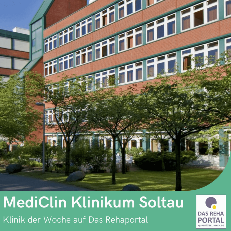 Außenansicht des MediClin Klinikums Soltau.