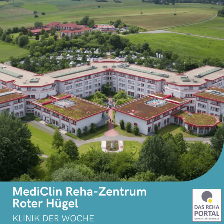Außenansicht des MediClin Reha-Zentrum Roter Hügel in Bayreuth.