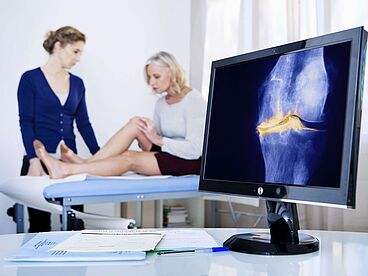Diagnose einer Kniearthrose