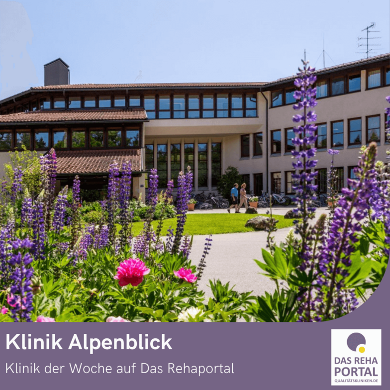 Außenansicht der Klinik Alpenblick in Isny-Neutrauchburg.