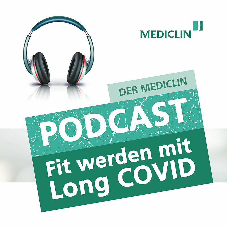 Cover zum Mediclin Podcast Fit werden mit Long COVID.