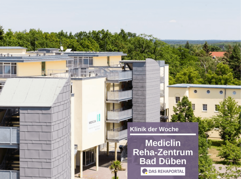 Außenansicht des MediClin Reha-Zentrums Bad Düben.