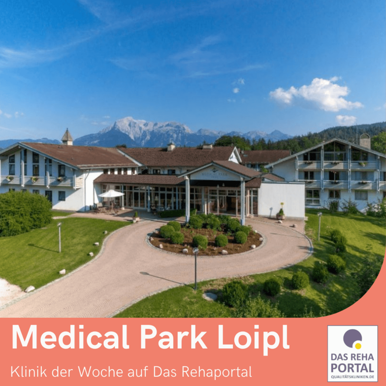 Außenansicht des Medical Park Loipl in Bischofswiesen.