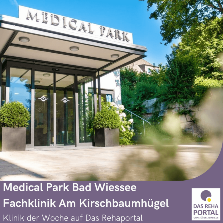 Außenansicht des Medical Parks Bad Wiessee Fachklinik Am Kirschbaumhügel.