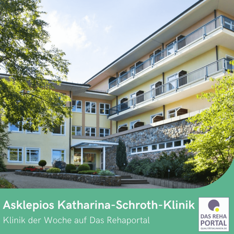 Außenansicht der Asklepios Katharina-Schroth-Klinik in Bad Sobernheim.