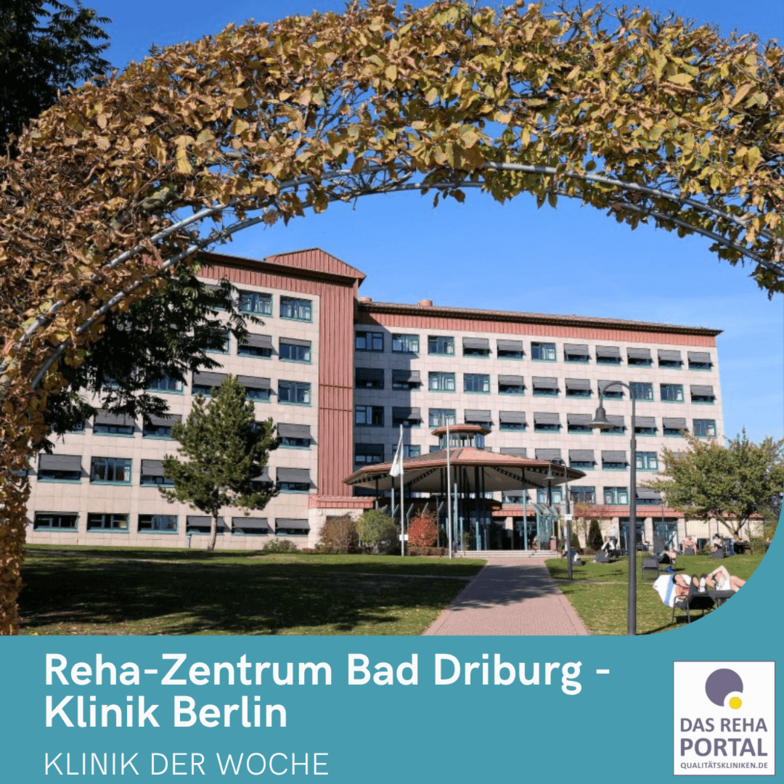 Außenansicht des Reha-Zentrum Bad Driburg - Klinik Berlin.