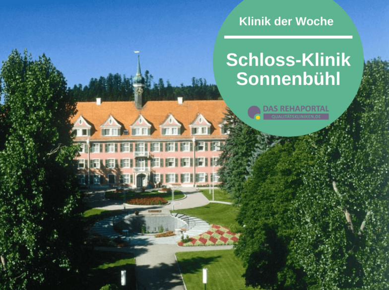 Außenansicht der Vital-Kliniken - Schloss Klinik Sonnenbühl in Bad Dürrheim.