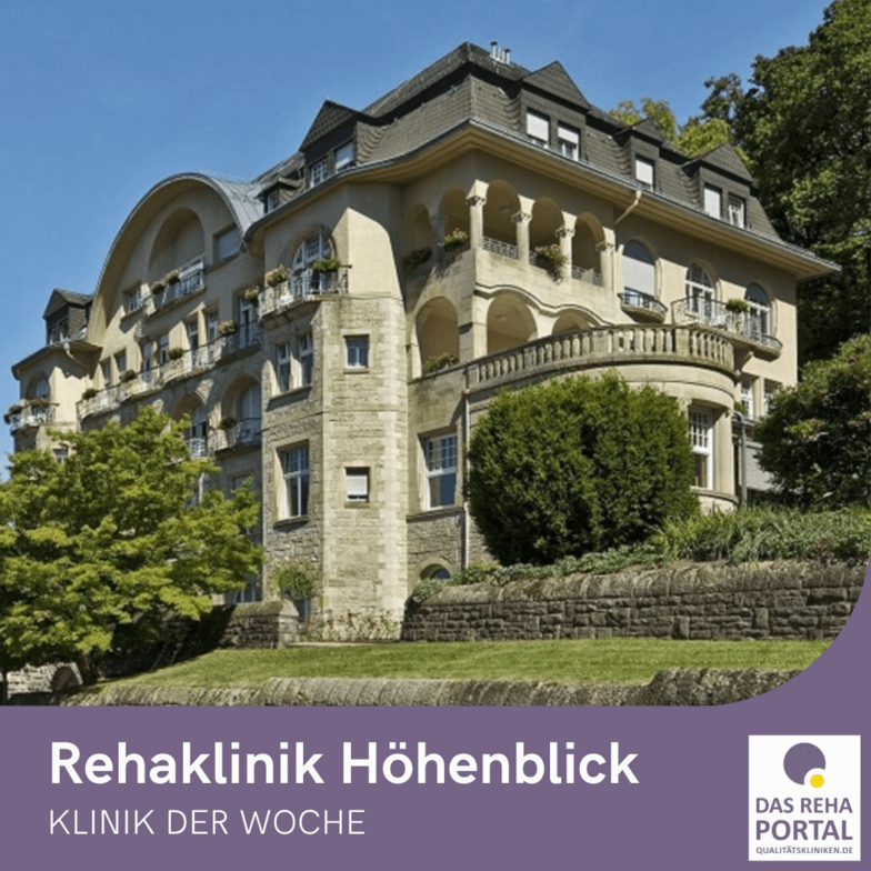 Außenansicht der Rehaklinik Höhenblick in Baden-Baden.