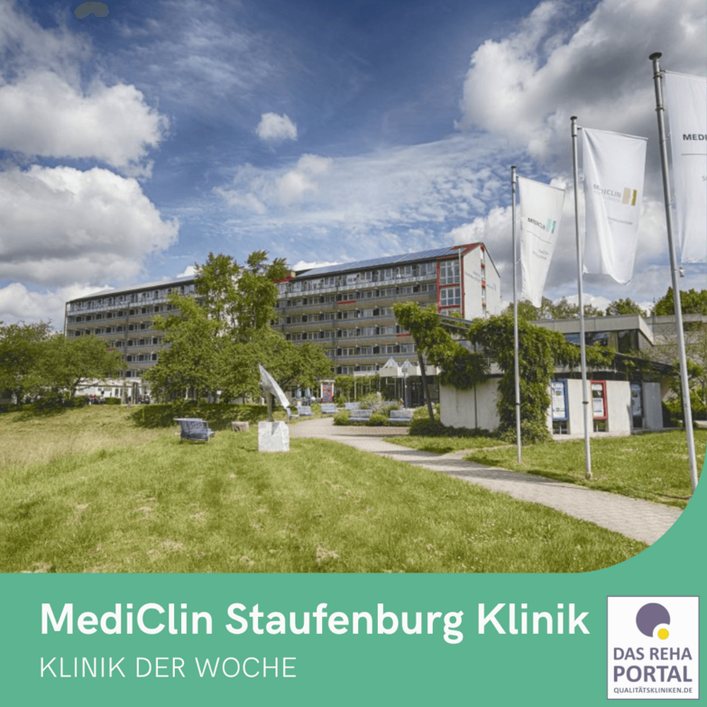 Außenansicht der MediClin Staufenburg Klinik in Durbach.