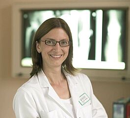 Foto Dr. med. Rosemarie Hofem, Chefärztin der Orthopädischen Klinik der Reha-Kliniken Küppelsmühle