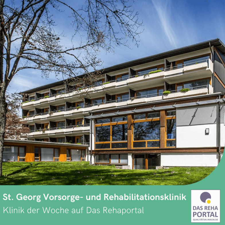 Außenansicht der St. Georg Vorsorge- und Rehabilitationsklinik in Höchenschwand.