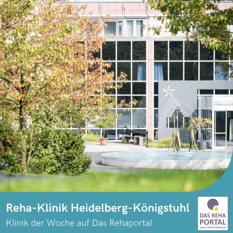 Außenansicht der Reha-Klinik Heidelberg-Königstuhl.