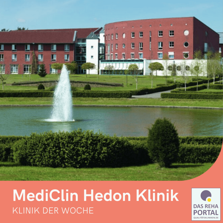 Außenansicht der MediClin Hedon Klinik in Lingen.