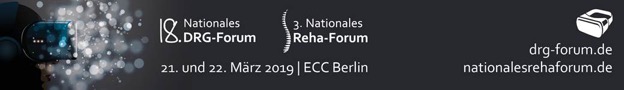 Logo DRG-Forum und Reha-Forum 2019